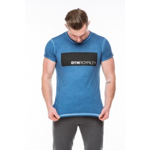 Hendrix T-Shirt - Blue Oil Dye